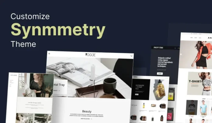 Symmetry theme Shopify