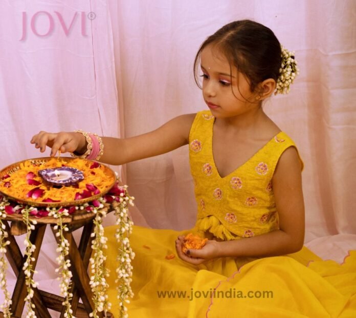 Sparkle This Diwali 2024 JOVI India's Stunning Girls Kids Wear Collection